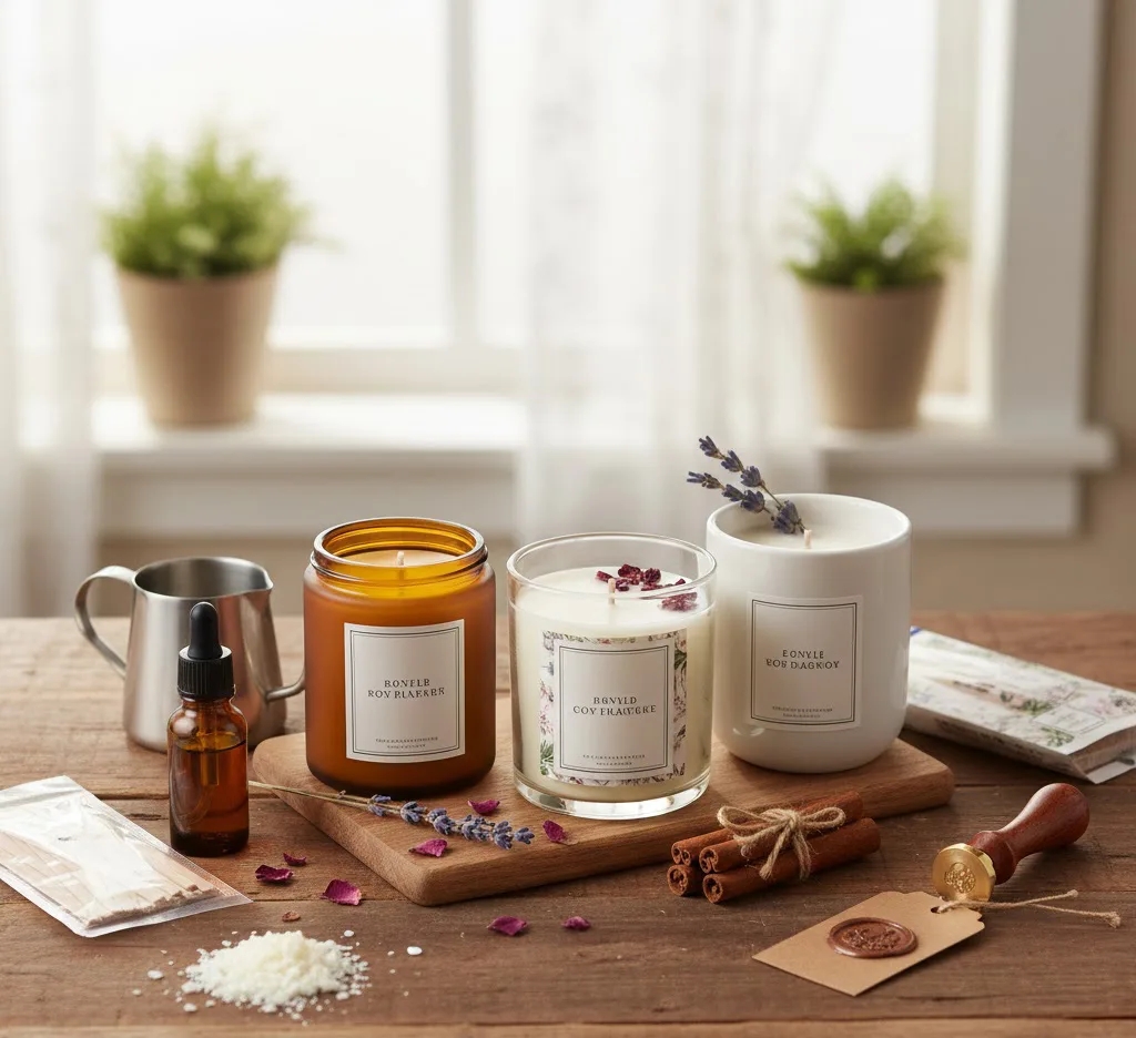 Comparativa de los mejores cursos online para aprender a fabricar velas artesanales y decorativas profesionalmente.