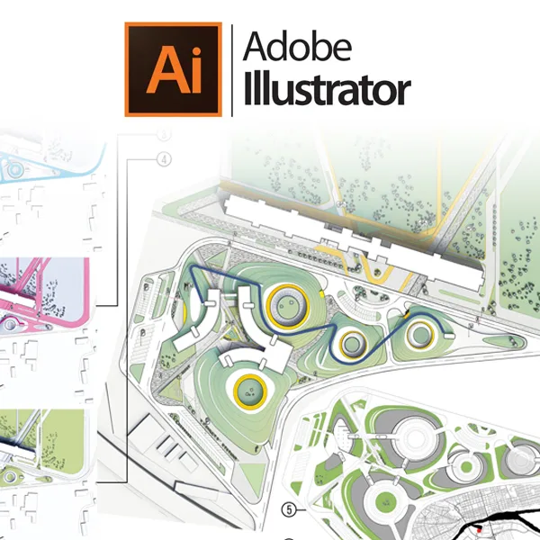 Curso Adobe Illustrator CC para Arquitectos Portada del curso Illustrator cc para arquitectos.