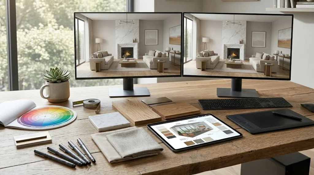 Cómo aprender diseño de interiores desde cero: guía completa para empezar sin experiencia