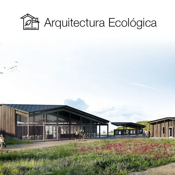 La imagen muestra la portada del Curso de Arquitectura Ecológica Sostenible Bioclimática.
