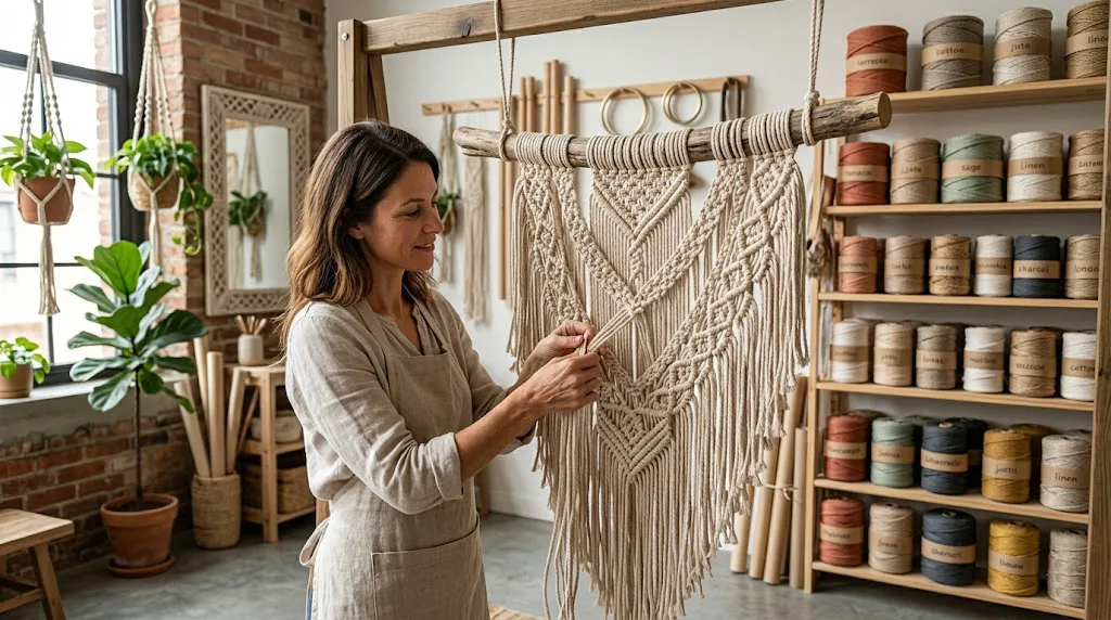 Academia del Macramé: Aprende desde Cero y Convierte tu Creatividad en un Negocio Rentable