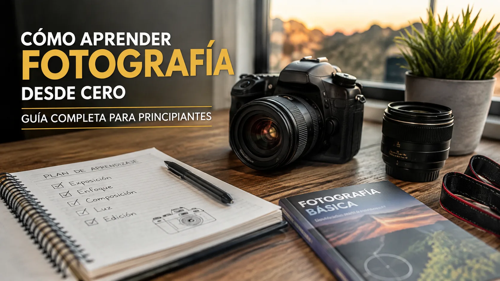 📸 Cómo aprender fotografía desde cero: guía completa para principiantes