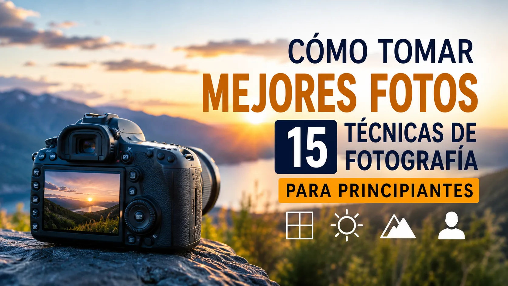 Cómo tomar mejores fotos: 15 técnicas de fotografía para principiantes